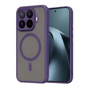Hibridni ovitek HaloFrost II MagSafe za Xiaomi 17T Pro - purple