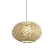 Japandi viseča svetilka bambus 50cm IP44 - Moana