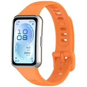 GS Silikonski pašček za Huawei Band 11/11 Pro, oranžen