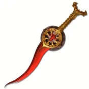 Baldurs Gate 3 Bloodthirst Dagger (okrasna replika)