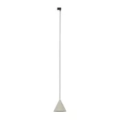 Luster na sajli za šinski sistem CONO 1xE27/15W/230V crna/bež