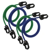 Elastic strap with plastic eyelets (2 pcs)