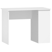MAISON CHIC Pisalna miza - pisarniška miza - Računalniška miza bela 100x55x75 cm inženirski les, (21784950)