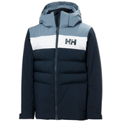 Helly Hansen JR CYCLONE JACKET, otroška smučarska jakna, modra 41689