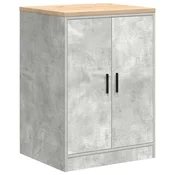 Vidaxl Garažna omara za shranjevanje 60x51x85 cm trdna borovina
