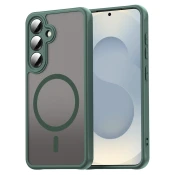Hibridni ovitek HaloFrost II MagSafe za Samsung Galaxy S24 Plus/S25 Plus - green