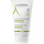 A-Derma Krema za roke in nohte s hialuronsko kislino (Hydrating Hand & Nail Cream) 50 ml