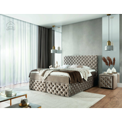 Boxspring postelja Castel - 180x200 cm