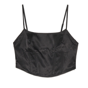 Cropp - Bluza s trakovi - črna