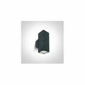 ZIDNA SVJETILJKA 2XGU-10 MR16/10W/230V IP54 ANTRACIT