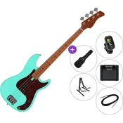 Sire Marcus Miller P5 Alder-4 SET 2 Mild Green Električna bas kitara