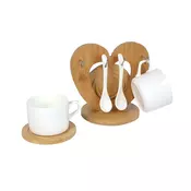 Sigma Porcelan set za kafu 160ml 2/1, Kaš, stalak, MV30-18
