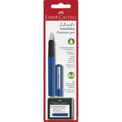 NALIVNO PERO FABER CASTEL+BOMBICE MODRA, BLISTER