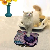 Aberto Design Prostorika za toalet za macke Kdkafa0112, 40 x 50 cm, Šarena