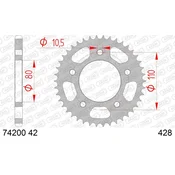 Zębatka tylna stalowa do łańcucha 428 kod 74200-42