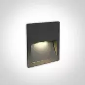 VANJSKA UGRADBENA ZIDNA LED SVJETILJKA ANTRACIT 3W CCT IP65 DARK LIGHT 230V DM68068A/AN/V