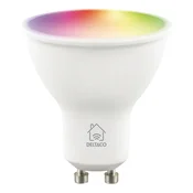 DELTACO SMART HOME LED žarulja, GU10, WiFI 2.4GHz, RGB