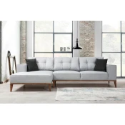 Atelier del Sofa Montana Corner Left (Chl+3R) Ugaona garnitura, Siva