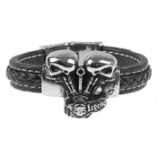 Zapestnica Double Skull - SSL-010L