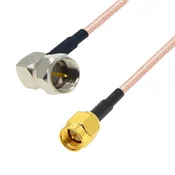 shumee Pigtail F vtič RA/SMA vtič RG316 30 cm