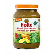 HOLLE Kašica od špinata s krumpirom, (7640104957997)