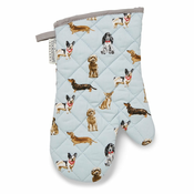 Bombažna kuhinjska rokavica Cooksmart ® Curious Dogs