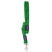 MATIS Vodilica za psa Dogy Paws - 2,5cm/120cm / Zelena