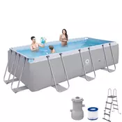 Avenli Porodicni Frame bazen 400x207x122 SET sa merdevinama, pumpom, celicnom konstrukcijom