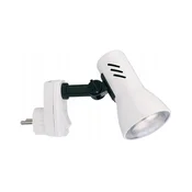 Briloner 2763-016P - Zidna lampa za uticnicu 1xE14/25W/230V bela