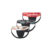 NIKE Underwear Spodnje hlačke turkizna/temno siva/rdeča/bela