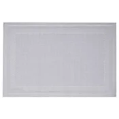 Rahmen placemat, 42 x 32 cm, vinyl, silver - Saleen