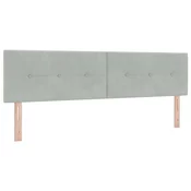 Uzglavlje Svijetlo siva 180 cm Baršun