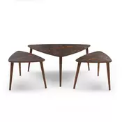 STOCIC ZA KAFU 102/60/60/66/42/42/47/42/42 cm braon, boja oraha