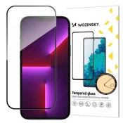 9H zaščitno steklo za iPhone 16 | Full Glue, črn rob
