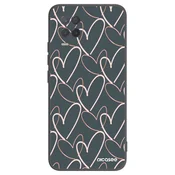 Silikonski črni ovitek za Realme 8 5G - Lots of love