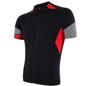 Mens Jersey Sensor Cyklo Race Black/Red