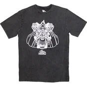 Thin Lizzy Majica Rocker Stone Wash Unisex Charcoal Grey XL