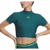 Under Armour Majica Under Armour HeatGear Crop Mock Women