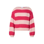 VILA Pulover VICHOCA roza/rosé