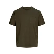 JACK & JONES Majica JJEDover oliva