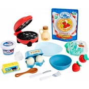 slomart LITTLE TIKES Creative Chefs Komplet za pripravo vafljev (+18 dodatkov)