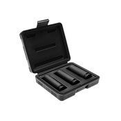 HOEGERT HT4R104 Set udarnih natičnih ključev za pnevmatska orodja, super tanki, 1/2, 17 mm, 19 mm, 21 mm, 3 kom., CrMo