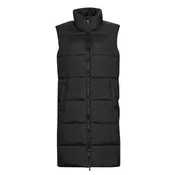 Superdry STUDIOS LONGLINE QUILTED GILET Črna