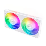 slomart Akasa VEGAS A24 Ohišje za računalnik, Ventilator procesorja 12 cm Bela 1 kos