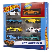 shumee Mešanica 8 avtomobilčkov Hot Wheels