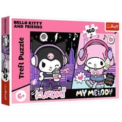 Kuromi in My Melody mestni ritem 160-delni puzzle - Trefl