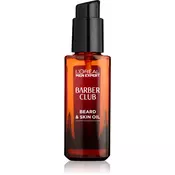 L’Oréal Paris Barber Club olje za polno brado in obraz 30 ml