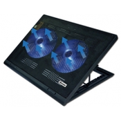 Vakoss LF-2463 notebook cooling pad 43.2 cm (17) Black