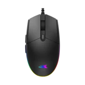 Baracuda Miš CRAB, 3600DPI, 6D, Opticki, RGB, Crni