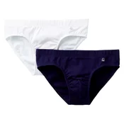 Benetton spodnje hlače slip 2 kos 3MC10S444 F modra t M